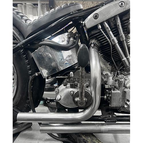 製作用 リア エキゾースト パイプ パンヘッド ショベルヘッド 45パイ