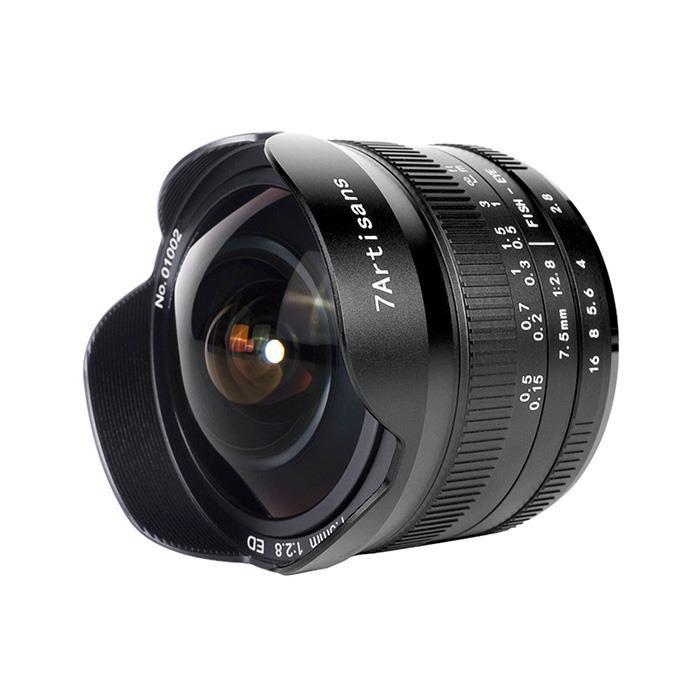 新品》 七工匠 (しちこうしょう) 7Artisans 7.5mm F2.8 FISH-EYE II ED