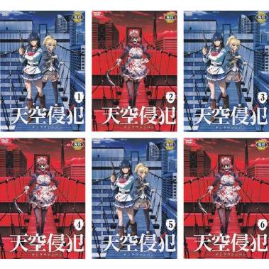 天空侵犯 全6枚 第1話〜第12話 最終 レンタル落ち 全巻セット 中古 DVD