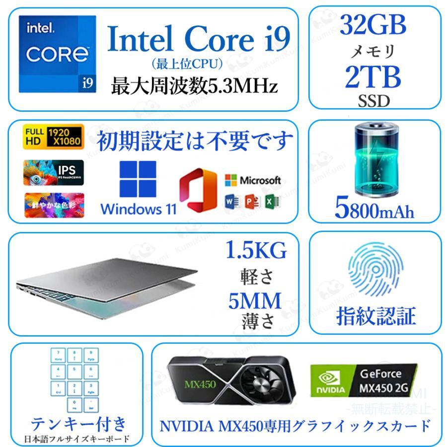 インテル（intel） ノートパソコン 新品 windows11 office付き 薄型 pc