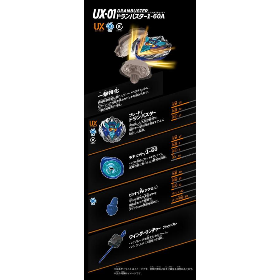 送料無料 ベイブレードX BEYBLADE X UX-01 スターター ドランバスター1