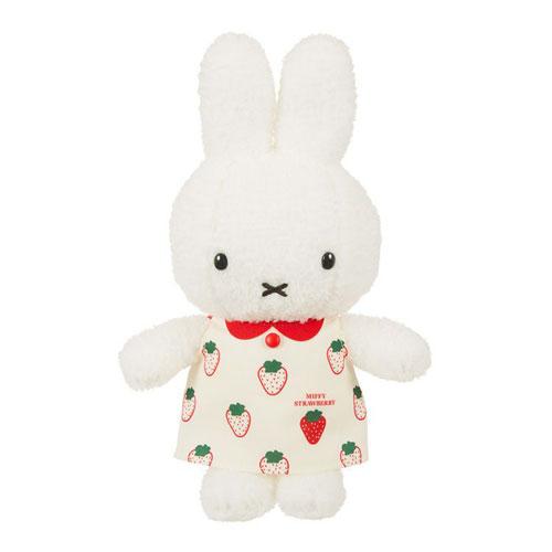 ミッフィー miffy strawberryシリーズ ぬいぐるみ ストロベリー