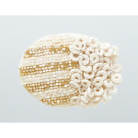 クロバー（Clover） くるみボタン ブローチセット サークル40 7個入