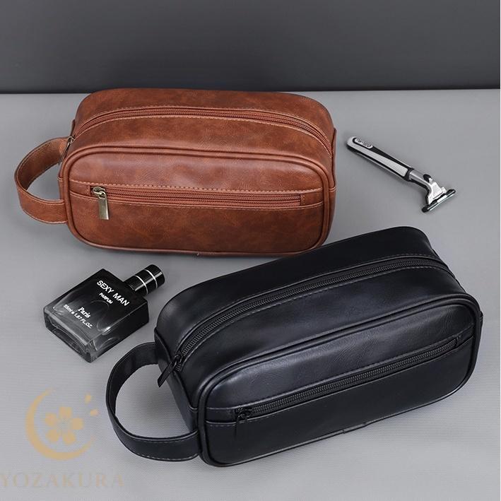 セカンドバッグ トラベルポーチ クラッチバッグ ハンドバッグ メンズ