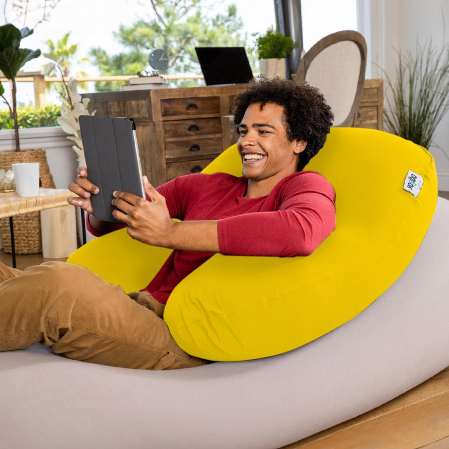 手渡し限定☆Yogibo Max イエロー ビーズクッション Yogibo Max（ヨギ