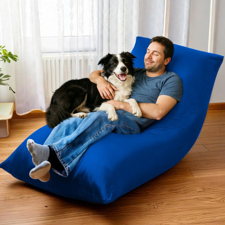 新品未使用】Yogibo Max Cover ネイビー ヨギボーマックスカバー 7/15