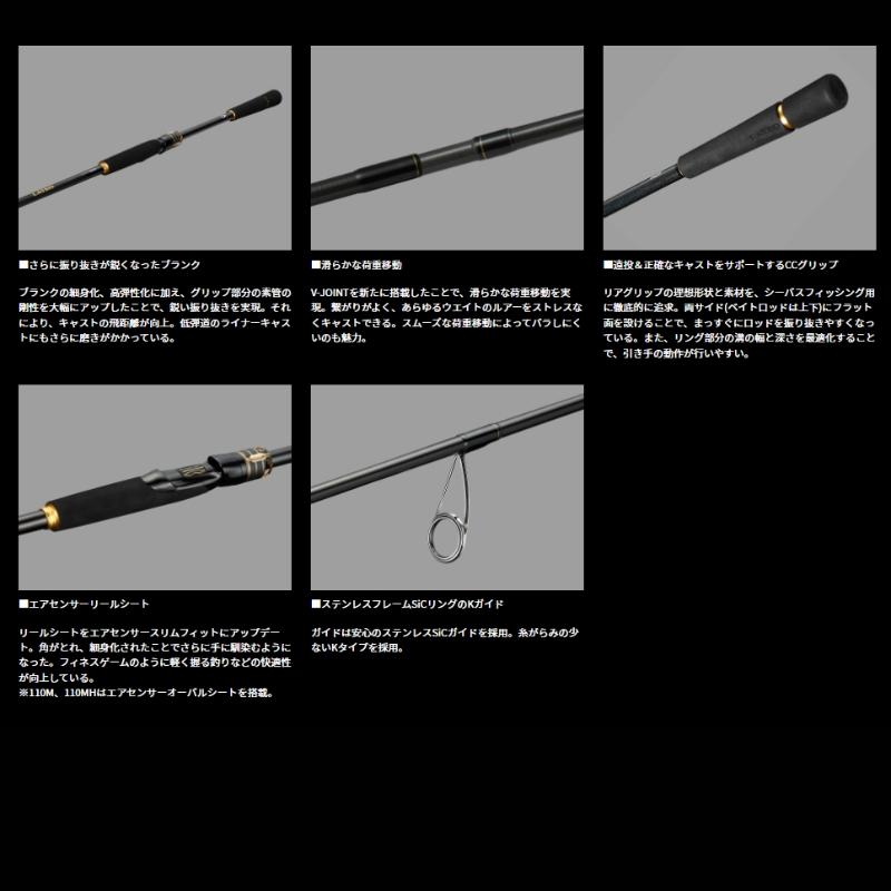 DAIWA（ダイワ） ラテオ 110MH・K 【大型商品3】 : つり具のヨコオ