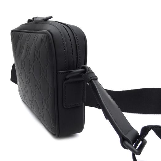 GUCCI（グッチ） GG ラバーエフェクト クロスボディバッグ ショルダー