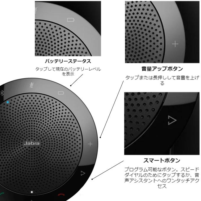 Jabra スピーカー Speak 510 7510-109 bluetooth スピーカーフォン