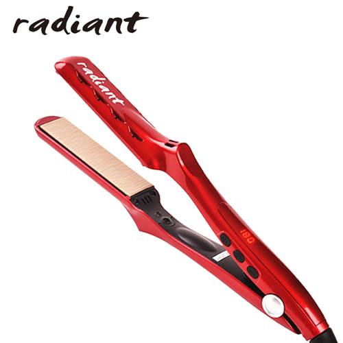 radiant（ラディアント） シルクプロアイロン レッド 35mm ヘア