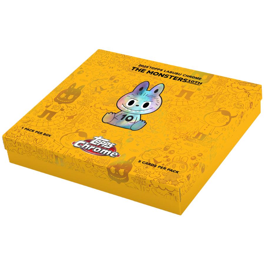 Topps ラブブ トレーディングカード 2025 Topps Chrome Labubu 10th