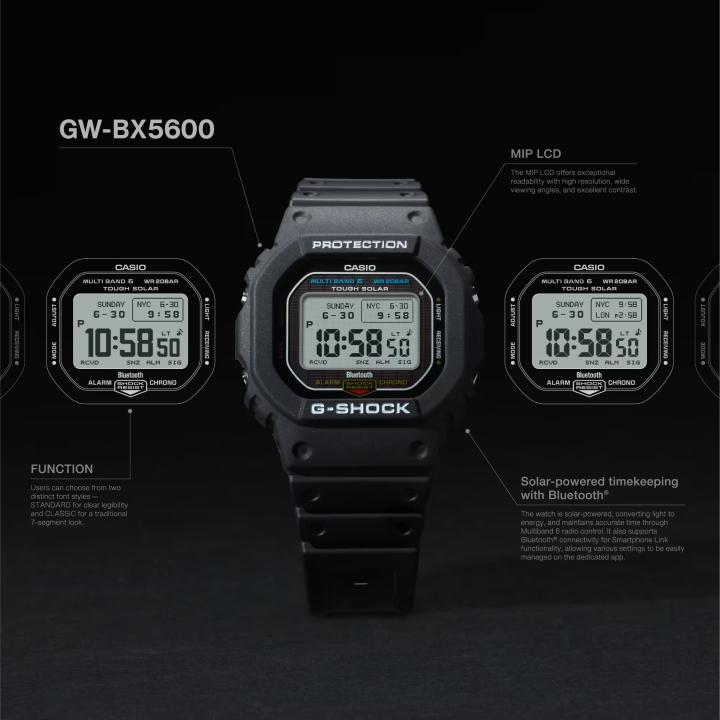 G-SHOCK カシオ CASIO GW-BX5600-1JF MIP 液晶 タフソーラー 電波