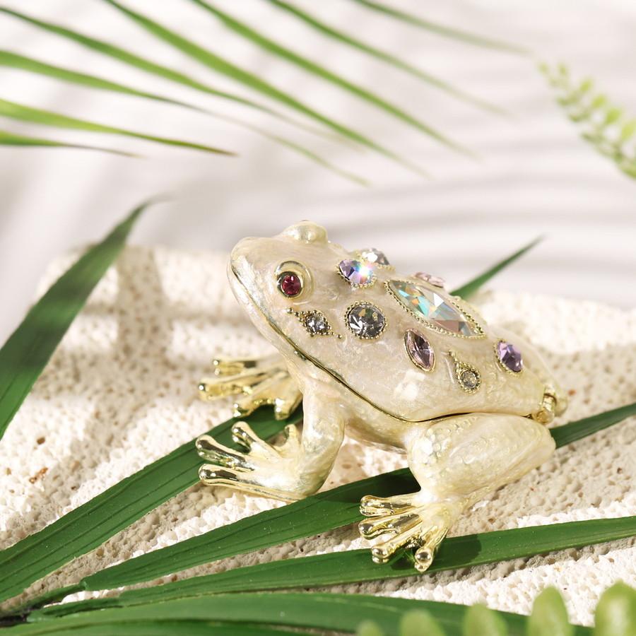 東京銀座PICALS 【正規品】ジュエルフロッグ 蛙 カエル 置物