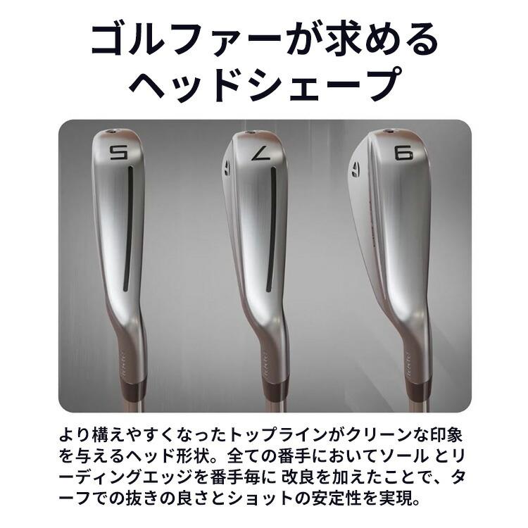 TaylorMade（テーラーメイド） P790 アイアン5本セット(#6-PW) N.S.PRO