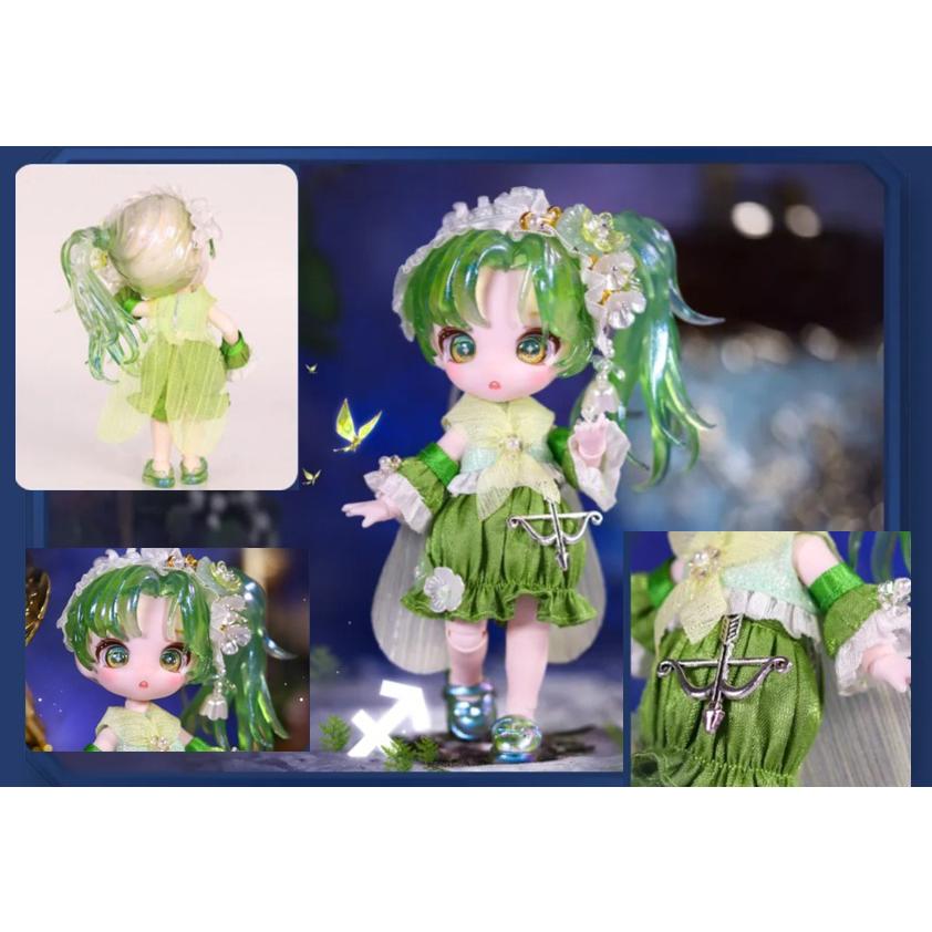 MAYTREE 星座シリーズ ドール オビツ11 人形 本体 アウトフィット 13cm