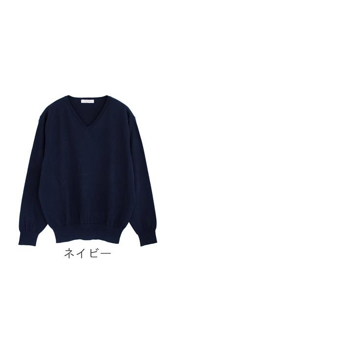 PRODIGAL（プロディガル） コットンカシミヤ Vネック セーター