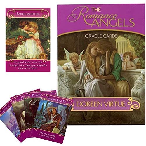 FRHKFJYKH タロットカードオラクルカード44枚ロマンスエンジェル