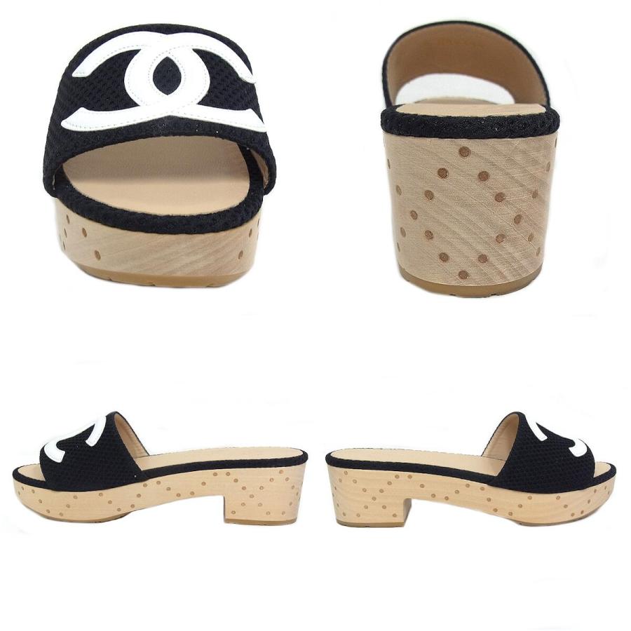 CHANEL（シャネル） サンダル ココマーク ウッドソール サイズ36 日本