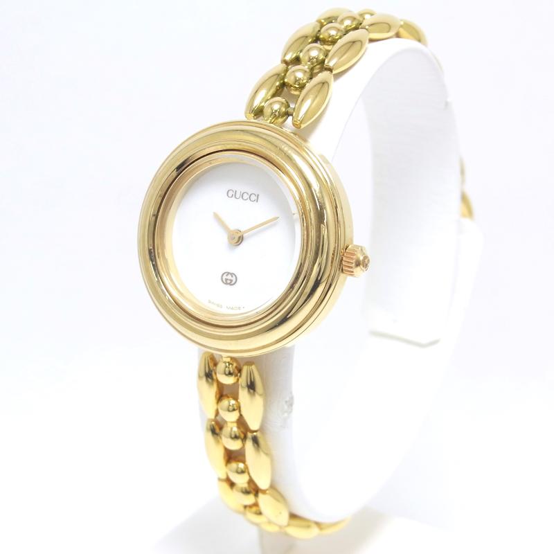 GUCCI（グッチ） 11/12 チェンジベゼル GPブレス ベゼル6色 レディース