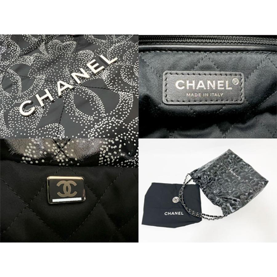CHANEL（シャネル） シャネル22 カメリア レザー チェーンショルダー