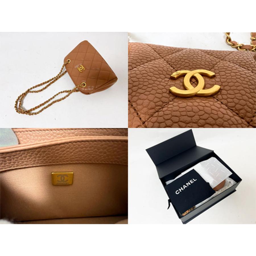 キャビアスキン CHANEL シャネル マトラッセ スモール ボーリング