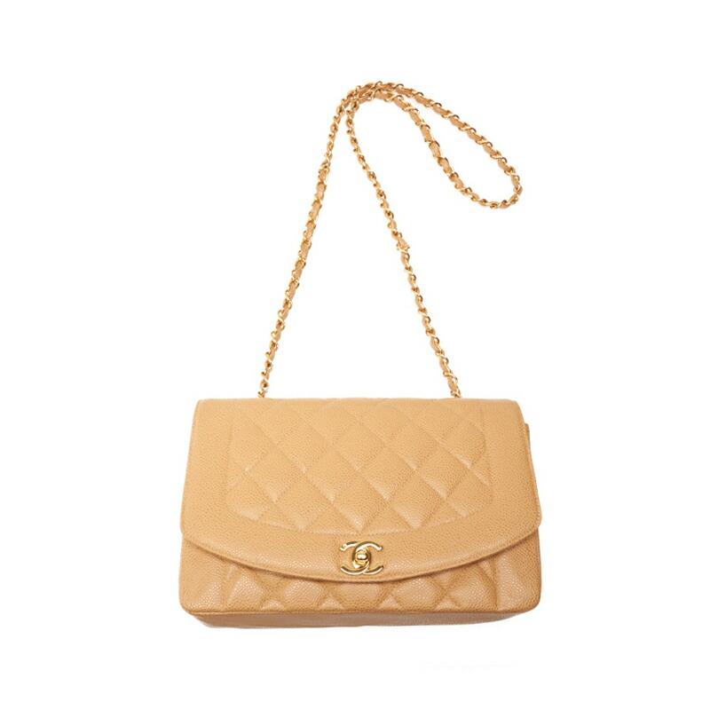 CHANEL シャネル マトラッセ ダイアナフラップ チェーンショルダー