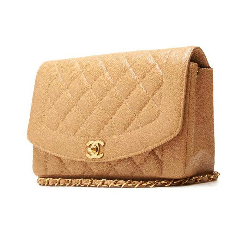 CHANEL シャネル マトラッセ ダイアナフラップ チェーンショルダー