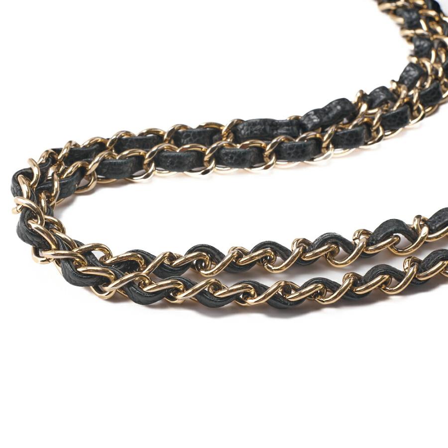 CHANEL シャネル マトラッセ ターンロック ダブルフラップ25 チェーン