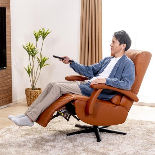 期間限定大特価】ヤマダオリジナル ［幅68］電動パーソナルチェア 本革