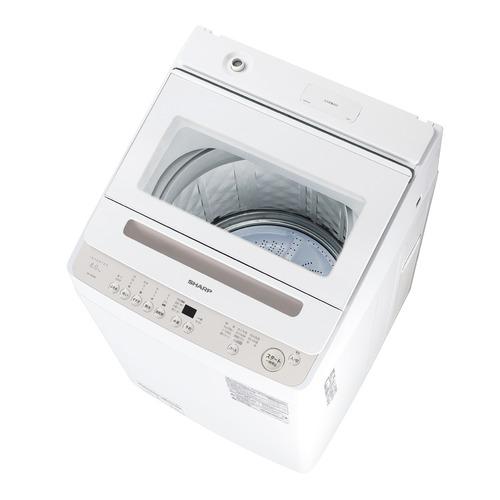 シャープ ESYGV8K インバーター洗濯機 上開き 洗濯8kg 乾燥機能無