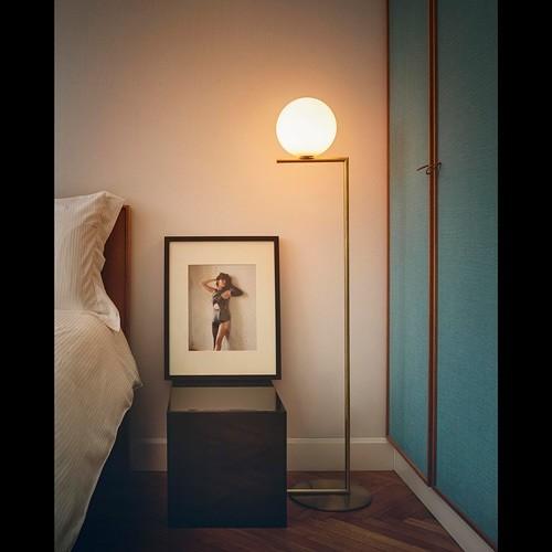 FLOS（フロス） （即納）フロアライト IC LIGHTS F1 ゴールド