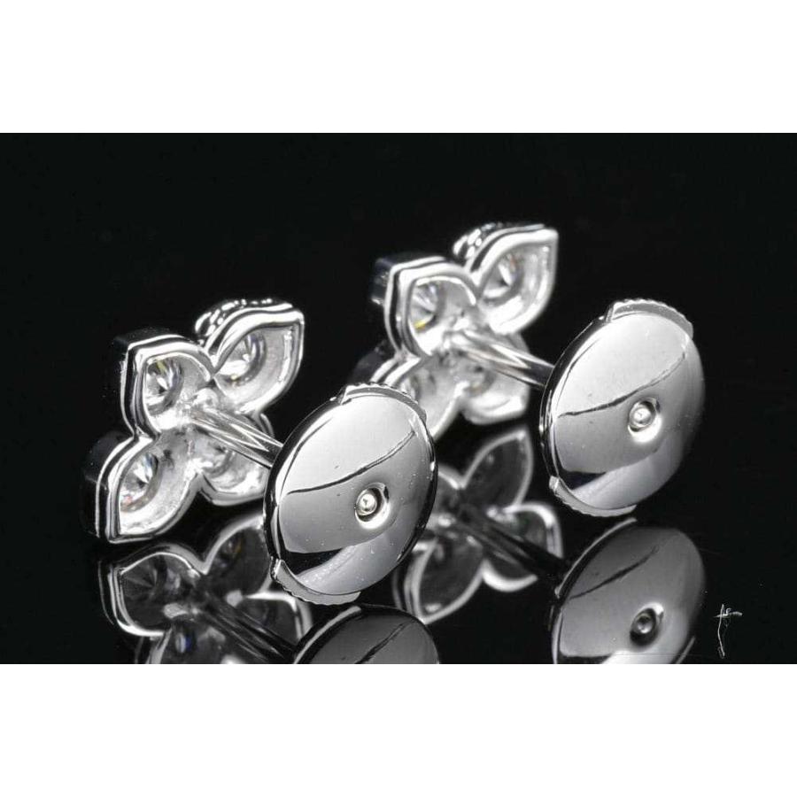 Cartier（カルティエ） ヒンドゥ ダイヤモンド ピアス K18WG ホワイト