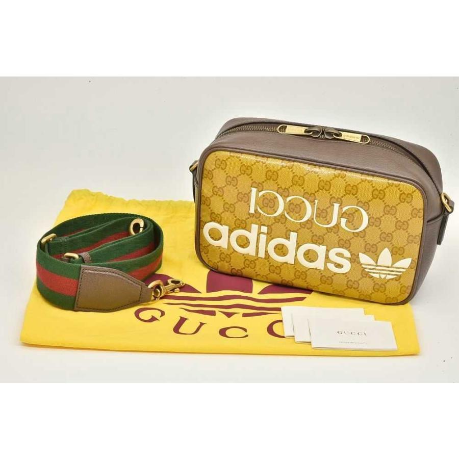 ADIDAS X GUCCI グッチ アディダス コラボ GGキャンバス ショルダー
