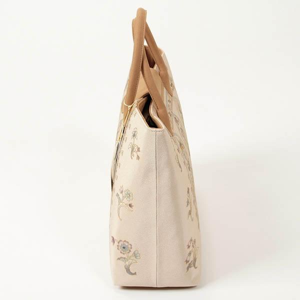 和装バッグ 岡重バッグ OKAJIMAバッグ 正絹 友禅 手描き 手作り