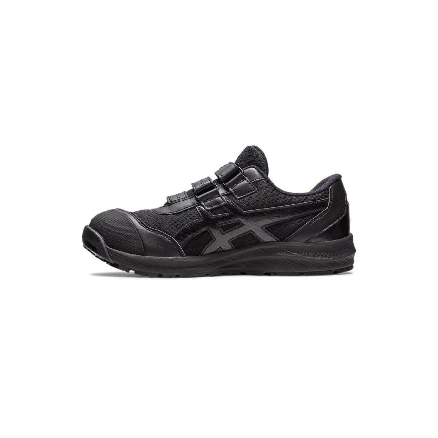 ウィンジョブ ASICS CP215 001 ブラック×ブラック アシックス ウィン