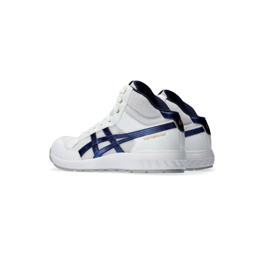 ウィンジョブ ASICS CP218 101 ホワイト×ピーコート アシックス ウィン