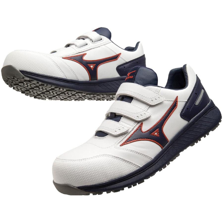 オールマイティ MIZUNO SU22L F1GA231101 ホワイト×ネイビー×レッド