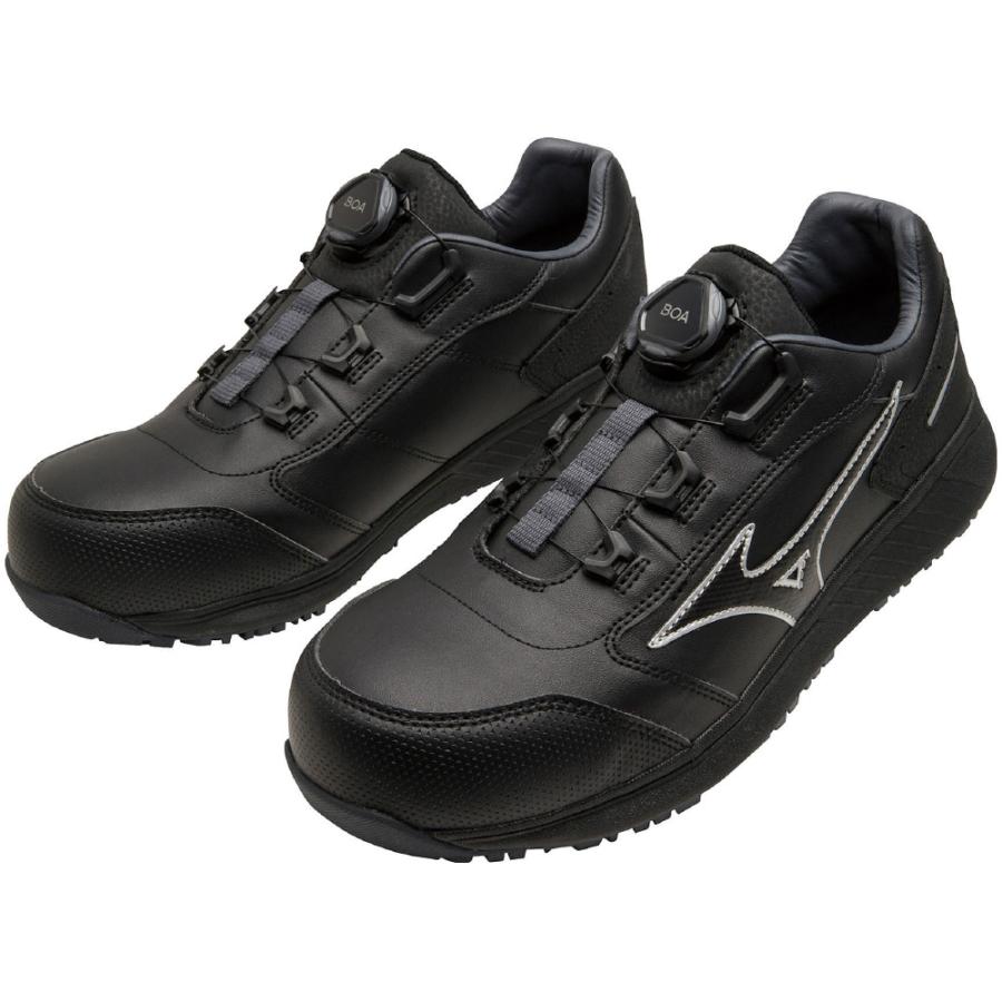 オールマイティ MIZUNO SU51L BOA F1GA231709 ブラック×シルバー