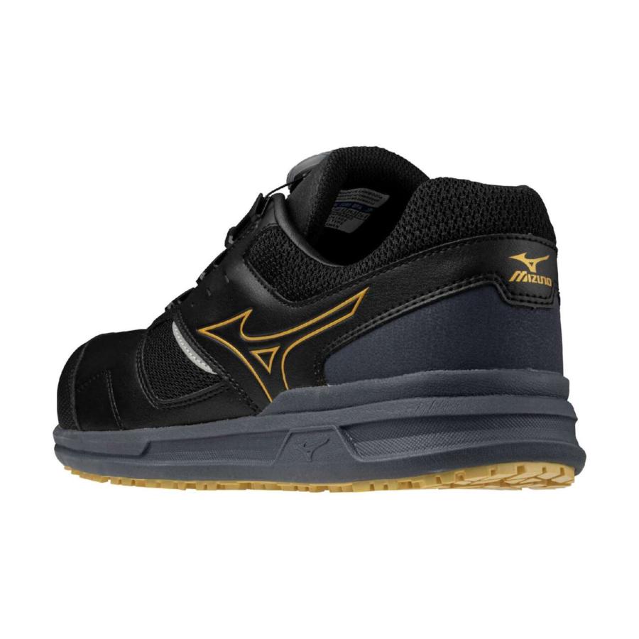 オールマイティ MIZUNO LSII51L WIDE F1GA241509 ブラック×ゴールド