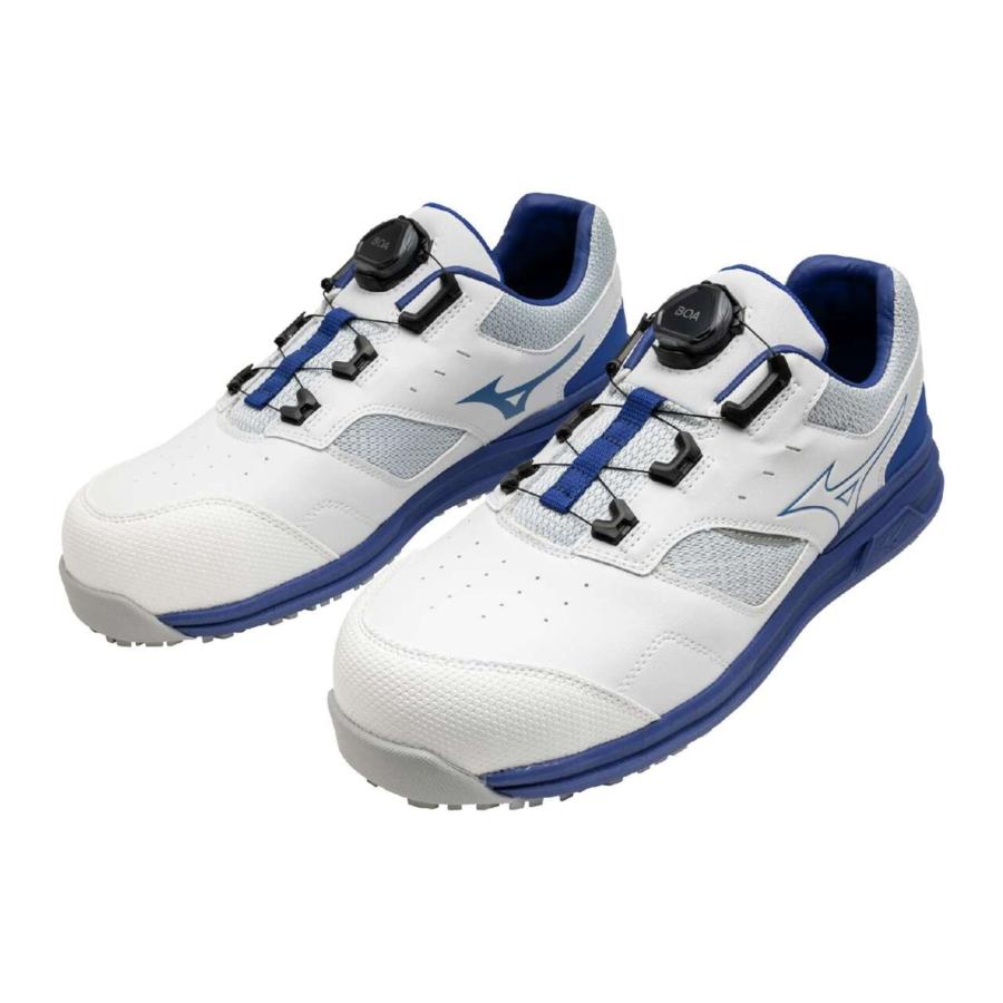 オールマイティ MIZUNO LSII51L WIDE F1GA241501 ホワイト×ブルー