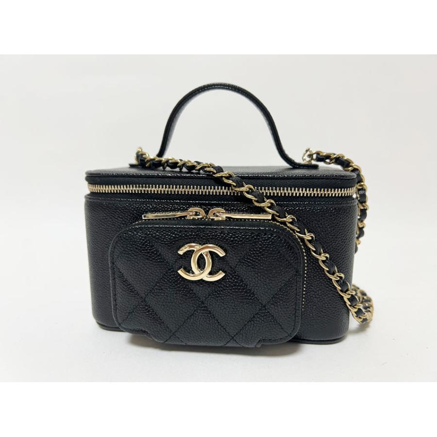 マトラッセ CHANEL シャネル バニティ チェーンショルダーバッグ