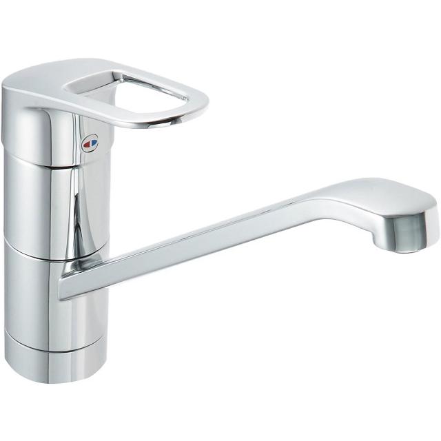 TOTO キッチン用 台付 シングルレバー 混合栓 TKY231Z 台所 寒冷地用