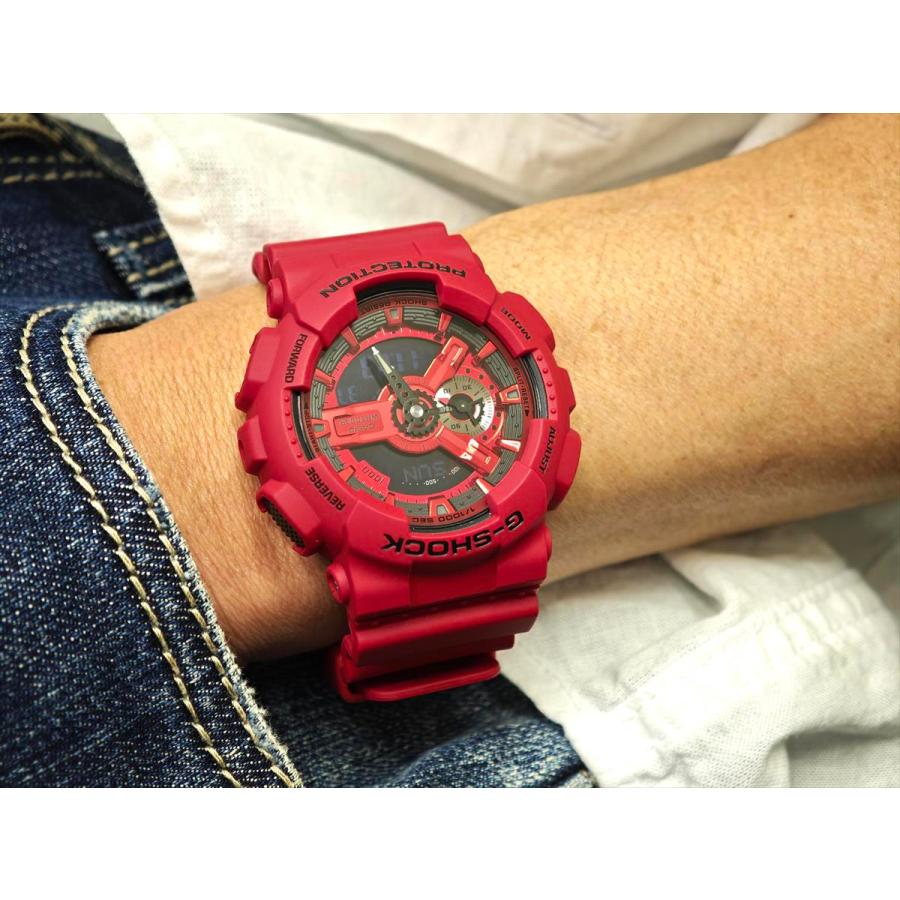 G-SHOCK カシオ Gショック GA-110RRB-4AJF Iconic Styles レッド CASIO