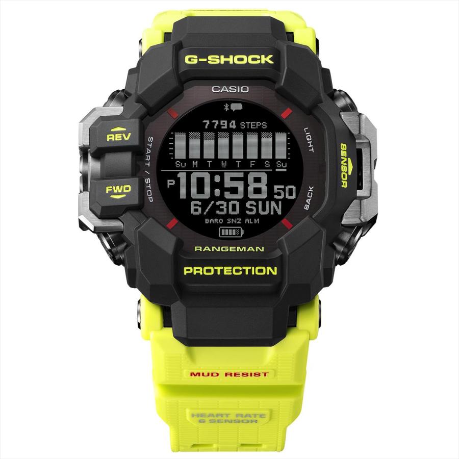 G-SHOCK カシオ Gショック レンジマン GPR-H1000RY-1A9JR コーション