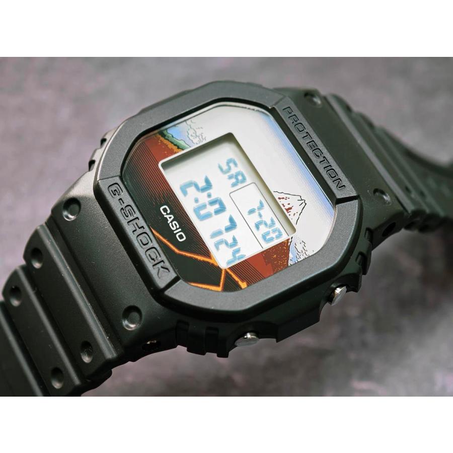G-SHOCK カシオ GショックDW-5600KHSH25-1JR 葛飾北斎 made in Japan