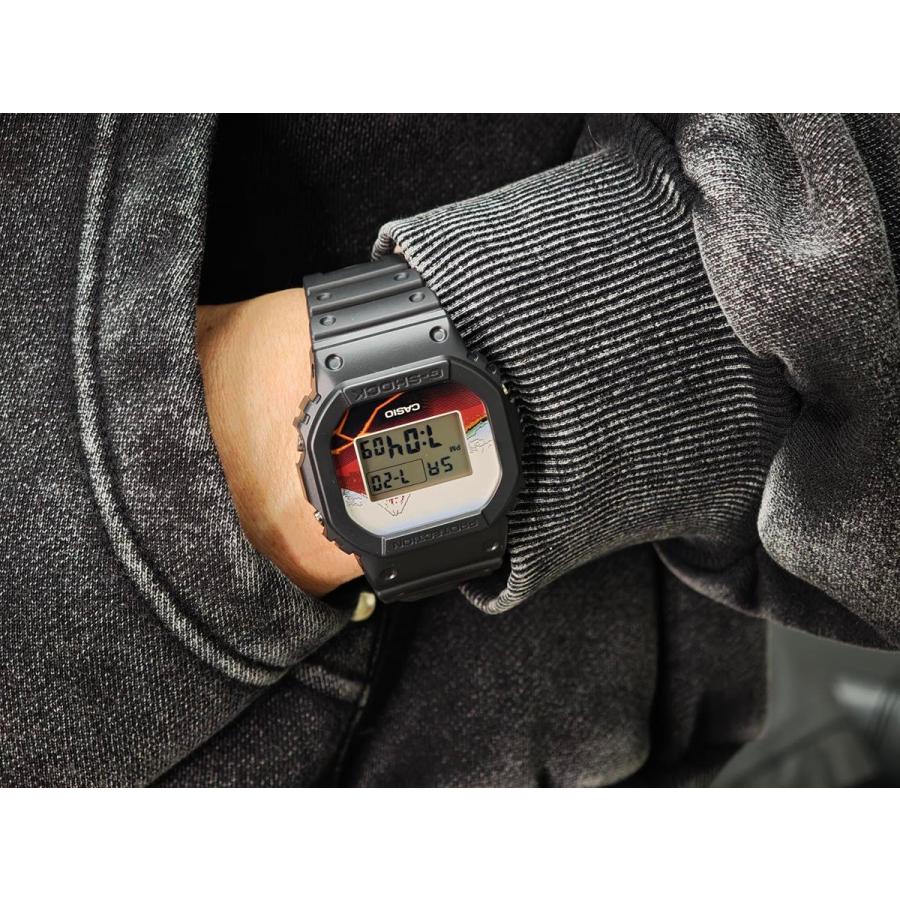 G-SHOCK カシオ GショックDW-5600KHSH25-1JR 葛飾北斎 made in Japan