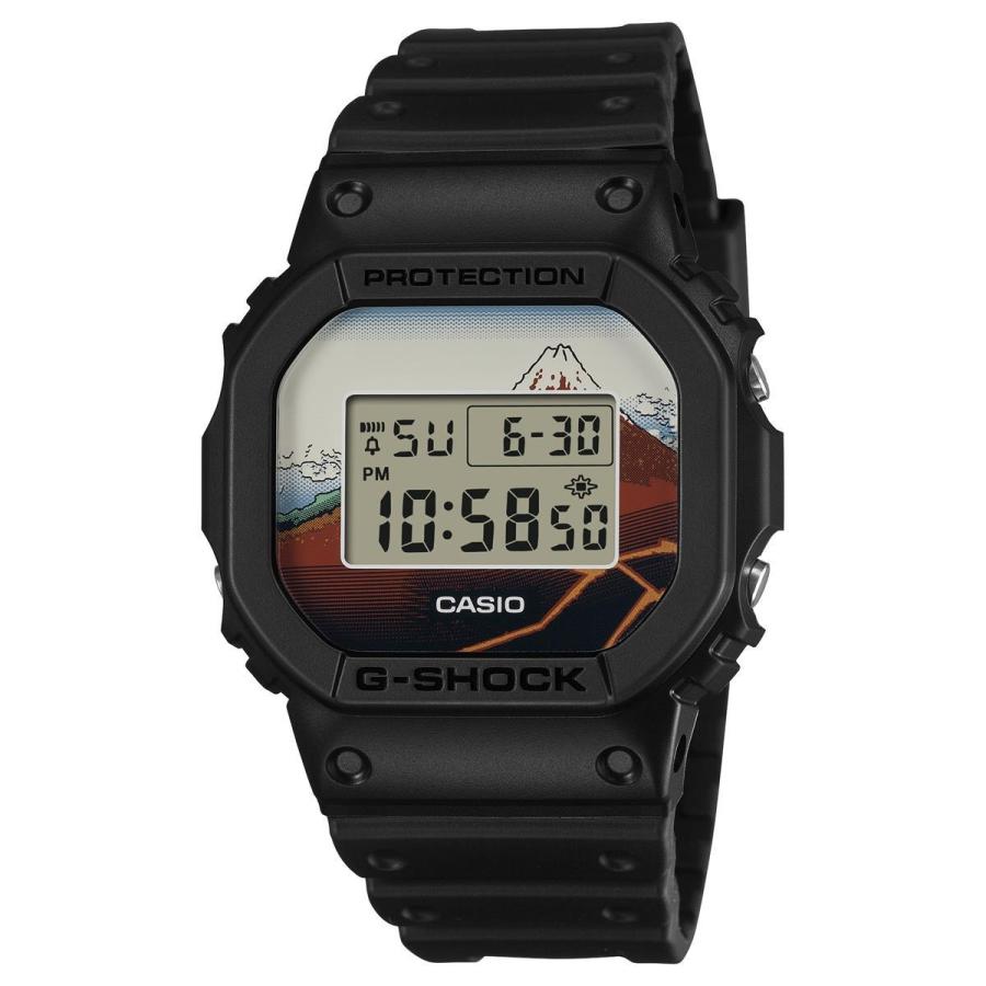 G-SHOCK カシオ GショックDW-5600KHSH25-1JR 葛飾北斎 made in Japan