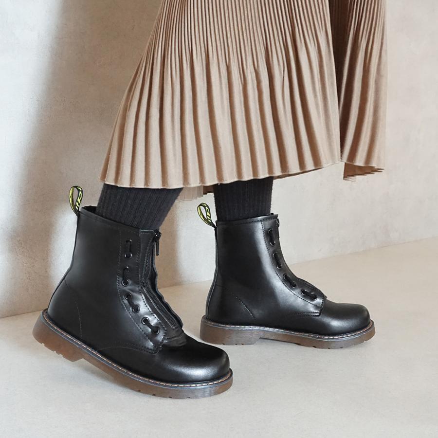 Belle＆Sofa（ベルアンドソファ） 編み上げ ブーツ クイックリリース