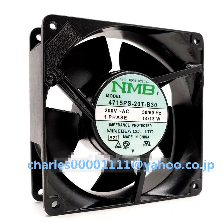 新品 NMB 12038 200V 14/13W 12CM 4715PS-20T-B30 散熱ファン