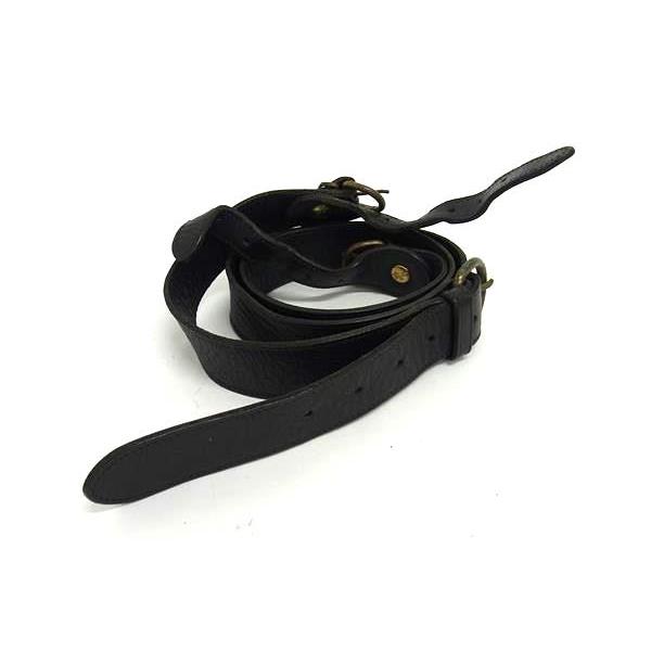 イルビゾンテ レザーストラップ ブラック IL BISONTE - 【再販売通知